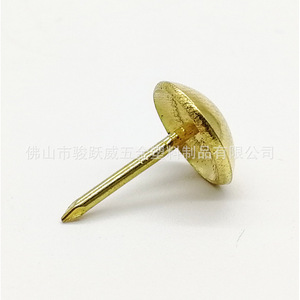 Junyuewei Imitation <b>Gold</b> Studs 16mm Diameter Iron Decorative <b>Sofa</b> Hardware Durable Upholstery Accessories - Product Image 1