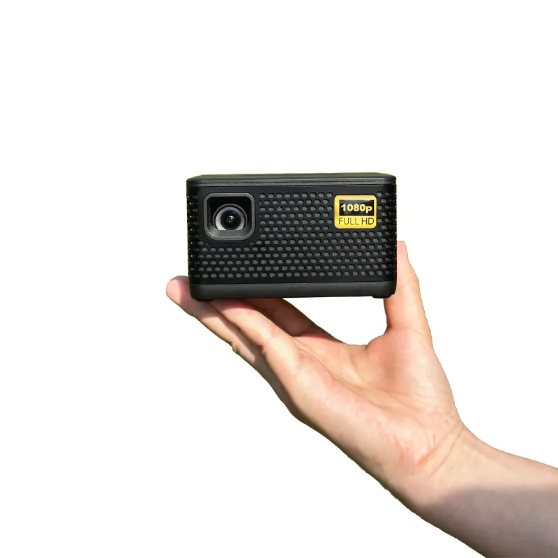 Latest OEM ODM Mini Pocket Full HD 500 Ansi Battery Rechargeable Smart Home Use and Outdoor Use Portable Projector