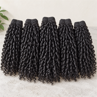 Lots de Cheveux Humains 100% Naturels 12A, Tissages Pixie Bouclés de Haute Qualité, 10-18 pouces, 100g, Promotion Vente en Gros de Tissages Pixie Bouclés