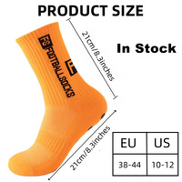 Vente en gros de chaussettes de football à bas quantité minimale de commande chaussettes de football athlétiques chaussettes de sport antidérapantes