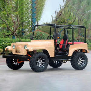 ZHENDA Nouveau Véhicule Utilitaire Mini Jeep 250cc Buggy UTV Tout-Terrain Essence Adultes 2 Places Cuir Souple Peinture 3K Hydraulique Manuel - Product Image 1