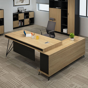 Tavolo da ufficio semplice mobili da ufficio tavolo esecutivo scrivania in legno all'ingrosso per segretario Manager - Product Image 5