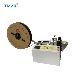 TMAX brand Copper Foil Heat Shrinkable Tube and PVC Tube Cutting Machine/Plastic Tape Cutting Machine/Nickel Strip Cutting Machi