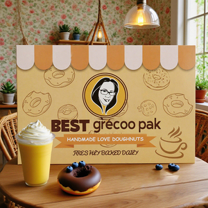 Tùy chỉnh món tráng miệng bánh hộp làm từ Kraft hoặc các tông cho Bánh Ngọt Bánh Takeaway Quà Tặng sử dụng bao bì thực phẩm hộp hộp giấy - Product Image 1