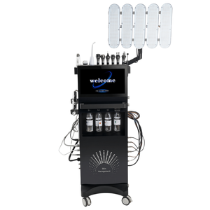 Máquina de Hidrodermoabrasión 2026, la Más Nueva Máquina Hidro 12 en 1, Chorro de Oxígeno Facial, Máquina de Rejuvenecimiento Facial y Estiramiento de la Piel - Product Image 1