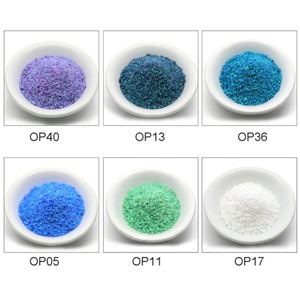 Chips de OP01-OP92 sintético cultivado en laboratorio, Ópalo triturado para joyería de anillo con incrustaciones DIY - Product Image 5
