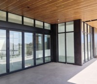 Norme australienne As2047 Portes résidentielles Portes pliantes en aluminium Portes pliantes insonorisées à double vitrage pour la maison