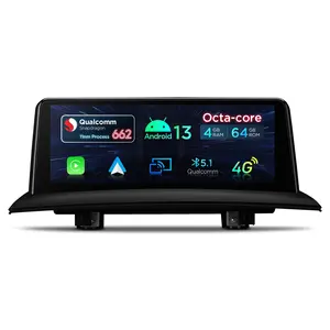 XTRONS Stereo layar mobil, Carplay Android otomatis 4G LTE Multimedia 10.25 "Snapdragon 662 untuk mobil BMW X3 E83 (2004-2009)