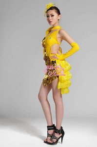 2025 usine taille personnalisée <span class=keywords><strong>Senior</strong></span> robe de <span class=keywords><strong>danse</strong></span> latine filles robe d'entraînement professionnel enfants <span class=keywords><strong>danse</strong></span> jupe jupe balançoire Costume - Product Image 3