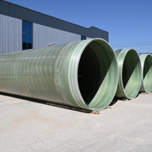 Tuyau de traitement des eaux usées en PRV (Plastique Renforcé de Fibres de Verre) pour la protection de l'environnement, idéal pour l'eau potable et l'eau de pluie - Product Image 1