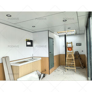 Mela cabina casa sull'albero <span class=keywords><strong>case</strong></span> prefabbricate struttura in acciaio Pod cupola per le <span class=keywords><strong>vacanze</strong></span> Villa o edificio per uffici <span class=keywords><strong>case</strong></span> prefabbricate - Product Image 6