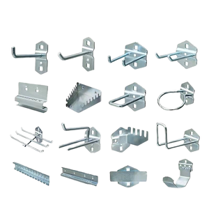 Ağır sanayi uygulamaları için kare delikli delikli delikli paneller aracı ekran kancaları ile çelik çok fonksiyonlu <span class=keywords><strong>Pegboard</strong></span> - Product Image 2