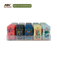 Briquet torche électronique moderne en plastique, coupe-vent, à flamme jet, pour cigares et cigarettes, vente en gros