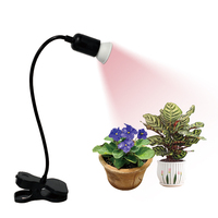 Ampoule projecteur LED E27-Mini lumière UV à spectre complet pour plantes d'intérieur