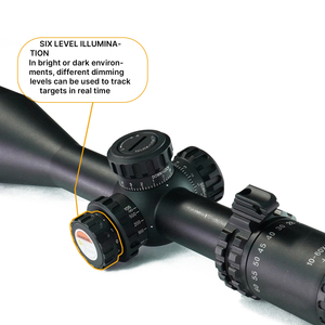 Mira Telescópica BANGBANG Oculus S 10-60X56 SFIR SFP, Mira Óptica de Caza HD con Iluminación para Observación en Exteriores - Product Image 5
