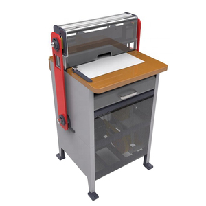 Máquina de encuadernación de alta resistencia Super450, punzonadora automática, máquina de encuadernación de anillos colgantes para perforadora de cuaderno de calendario - Product Image 1