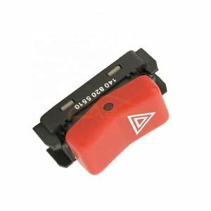 Interrupteur de feux d'avertissement automobile compatible avec <span class=keywords><strong>Mercedes</strong></span> Benz C OE 140 820 5510 1408205510 <span class=keywords><strong>a</strong></span> 140 820 55 10 A1408205510 - Product Image 2