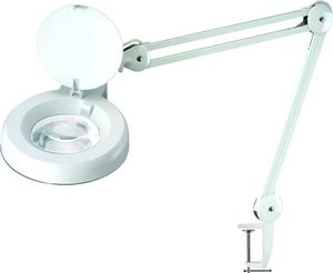 Lámpara de Trabajo Personalizada de 6W, Lámpara de Escritorio de Brazo Largo, Luz Blanca para el Cuidado de los Ojos, Lámpara de Trabajo con Lupa para Talleres - Product Image 2