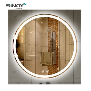 Miroir LED intelligent éclairé de style industriel, vente en gros directe d'usine chinoise - Product Image 3