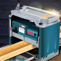 Machine à raboter le bois portable à petite échelle, faible bruit, fraise spirale multifonction pour planches épaisses
