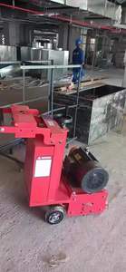 Macchina per la Ristrutturazione e la Levigatura di Superfici Stradali in Calcestruzzo, Macchina Elettrica per la Ruvidificazione, Fresatrice - Product Image 4