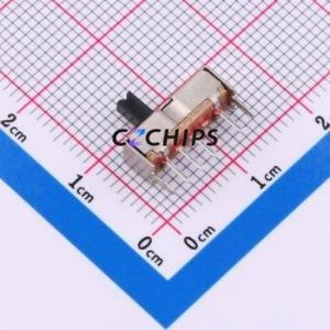 SS13D07VG4 Slide Switch Through hole-6P,12.9x4.5mm Switch Single Pole Double Throw Rectangle Pin Header PC Pin 12.8mm - Product Image 2