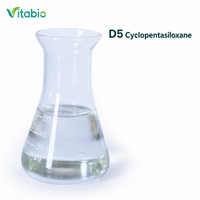 Fluides de silicone volatiles haute pureté D5 Cyclopentasiloxane, qualité cosmétique, Fluides de silicone volatiles Cyclomethicone