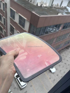 Bộ phim rực rỡ tắc kè hoa màu đỏ thay đổi cửa sổ xe phim kính chắn gió năng lượng mặt trời màu Tắc Kè Hoa cửa sổ kính màu - Product Image 2