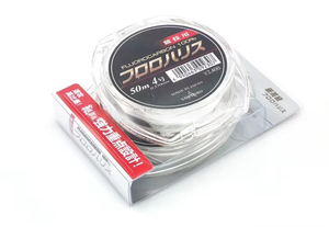 Línea de Pesca de Fluorocarbono Japonesa de 50 m, 100% Fluorocarbono, Duradera, de Alta Resistencia, Transparente, para Agua Salada - Product Image 4