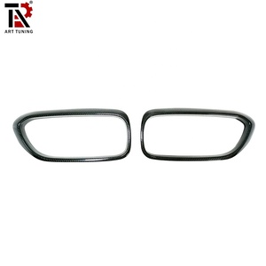 Pour BMW F90 M5 remplacement de pare-chocs avant nouveau couvercle de <span class=keywords><strong>rein</strong></span> en Fiber de carbone sec et cadre de calandre processus de haute pression - Product Image 1