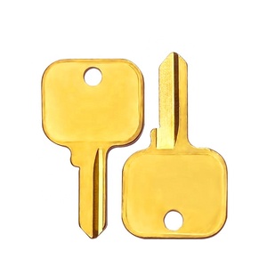fábrica níquel Latón chapado en blanco personalizado en blanco clave de la puerta para la casa de bloqueo <span class=keywords><strong>cerrajero</strong></span> suministros - Product Image 1