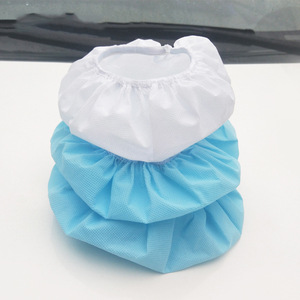 Funda de tela no tejida azul cielo para máquina pulidora de coches de uso diario, 5-6, 7-8, 9-10 pulgadas, paño de limpieza industrial - Product Image 1