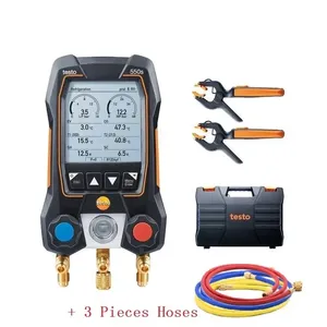 Medidor de Refrigerante Digital Inteligente Testo 550s con Pantalla Digital, 3 Mangueras Compatibles, Bidireccional, 200 PSI, Fabricado en China Continental - Product Image 1