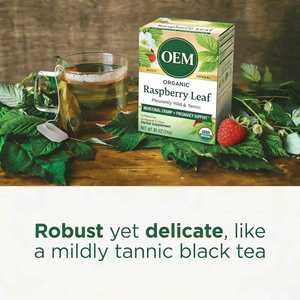 Té de Hoja de Frambuesa Orgánico al por Mayor, 16 Bolsitas, Sin Cafeína, para Cólicos Menstruales y Apoyo en el Embarazo - Product Image 5