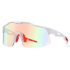 แว่นตากันแดดกีฬา UV400 ป้องกันแสงสะท้อน เลนส์โพลาไรซ์ ป้องกันฝ้า สายรัดปรับได้ สำหรับปั่นจักรยาน ตกปลา วิ่ง แว่นตากีฬา - Product Image 4