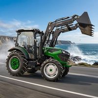 Nouveau Tracteur Agricole Autopropulsé 120 CV 4x4 avec Moteurs, Pompes, Engrenages, Composants Essentiels et Chauffage de Cabine - Prix Compétitif
