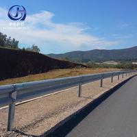 Barrière de sécurité routière industrielle anti-sable Huaan, barrière anti-choc à trois poutres, galvanisée à chaud Q235/Q355