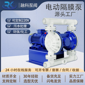 DbY-25-40 Electric Diaphragm <b>Pump</b> Pp Material 20 M3 H 30 M Head For Chemical <b>Fluid</b> Transfer - Product Image 4