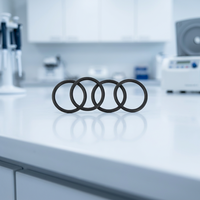 Großhandel NBR HNBR FKM Nitril Ölbeständige Dichtungen Weiche Farbige Gummi-O-Ringe 50mm 30-90 Shore Härte OEM Gummidichtungen