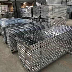 Thép mạ kẽm xây dựng nhiều lớp giàn giáo ván giàn giáo nền tảng đi bộ ván với móc thang & Bộ phận giàn giáo - Product Image 6