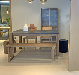 <span class=keywords><strong>Table</strong></span> à manger rectangulaire, pieds en bois massif, assemblage rapide, pièces - Product Image 3