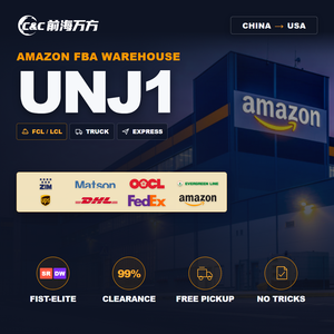 Agent d'expédition express UNJ1 FBA, 940 Monroe Street <span class=keywords><strong>HOBOKEN</strong></span> NJ 7030 NJ, expédition maritime DDP LCL FCL Chine vers les États-Unis, transitaire - Product Image 1
