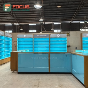 ตู้โชว์ร้านขายบุหรี่แบบลิ้นชัก ตู้โชว์ไม้กระจกพร้อมไฟ LED ตู้โชว์ยาสูบ - Product Image 4