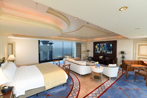 Ensemble de meubles en bois personnalisé Foshan <span class=keywords><strong>3</strong></span> à 5 étoiles pour chambre standard d'hôtel, chambre à coucher pour usage résidentiel - Product Image 2