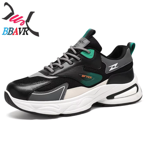 Zapatillas Deportivas Transpirables de Malla para Adolescentes, Otoño 2025, Casuales, Sin Cordones, con Suela Gruesa Antideslizante para Invierno y Primavera - Product Image 2