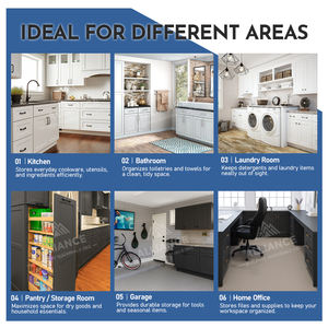 Muebles de Baño V2421-V3621 Listos para Armar |   Gabinetes de Baño Comerciales |   Gabinetes de Baño Estilo Shaker Americano - Product Image 3