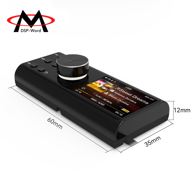 Car Digital Audio Player for Car DSP Amplifier USB Input External Bluetooth 2CH Low Level Optical Coaxial Output 96KHz/24Bit