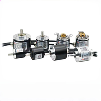Encoder Rotatorio Magnético Absoluto de Alta Resolución RS485 Modbus 10-21Bit, Carcasa de Aleación de Aluminio, Múltiples Tamaños, Sensor de Posición