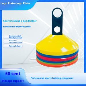 Logo personnalisé disque pour football basket-ball football Obstacle Training plat PE cônes d'agilité pour l'entraînement <span class=keywords><strong>physique</strong></span> - Product Image 2