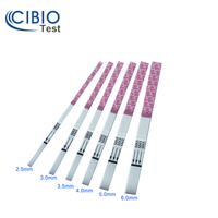 Test de grossesse HCG et test d'ovulation LH à domicile, bandelettes de test de grossesse urinaire, bandelette de test d'ovulation LH